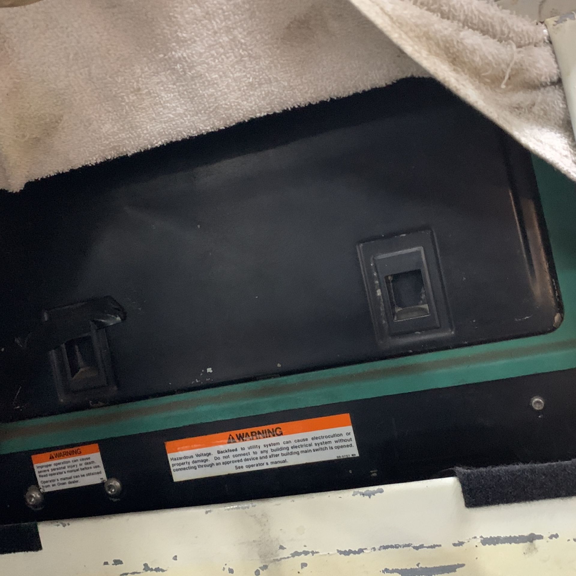 Onan gas generator 2800 watts