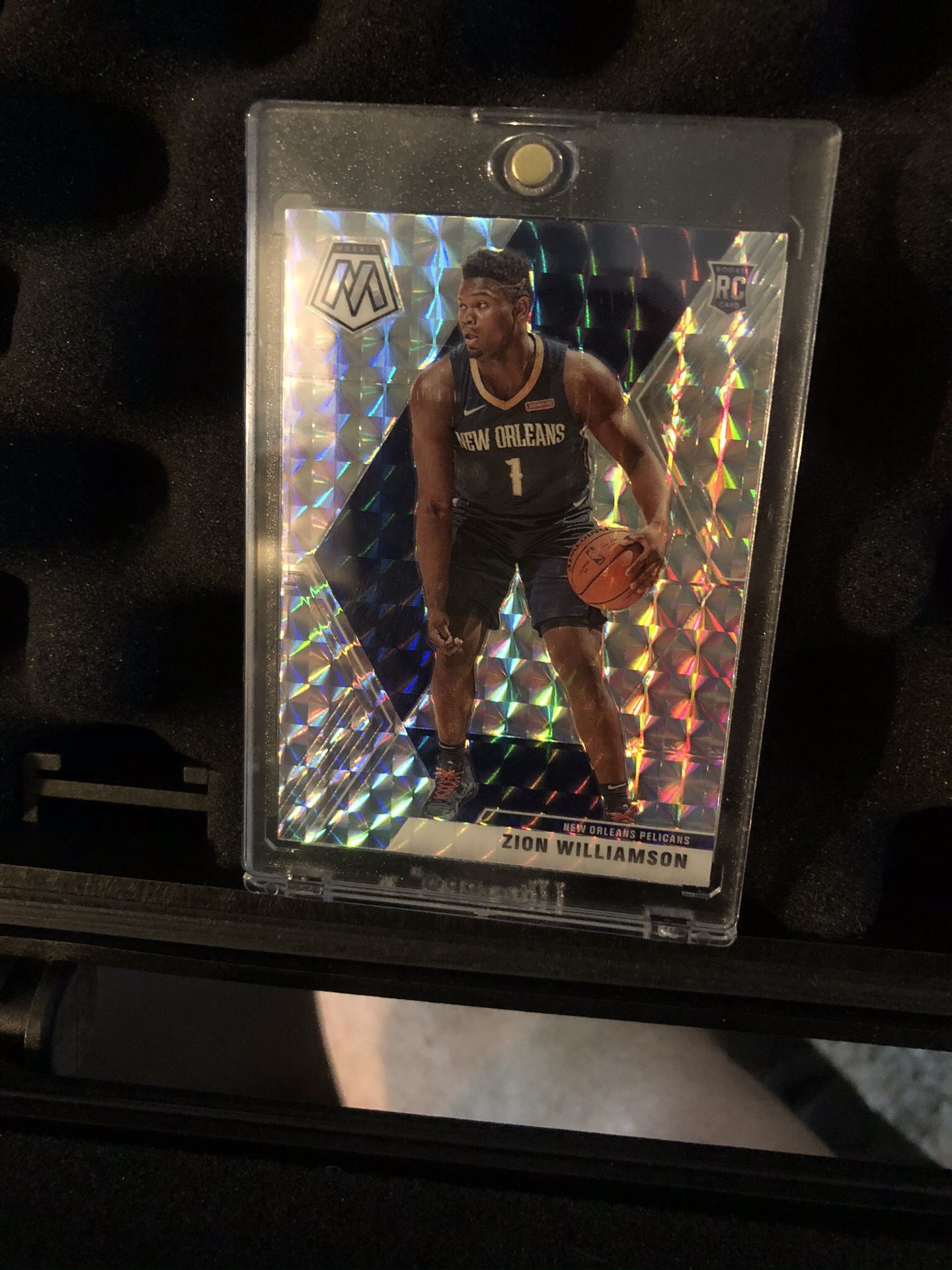 2020 Mosaic Silver Prizm Zion Williamson Mint