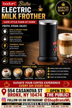 Bodum Bistro Electric Milk Frother