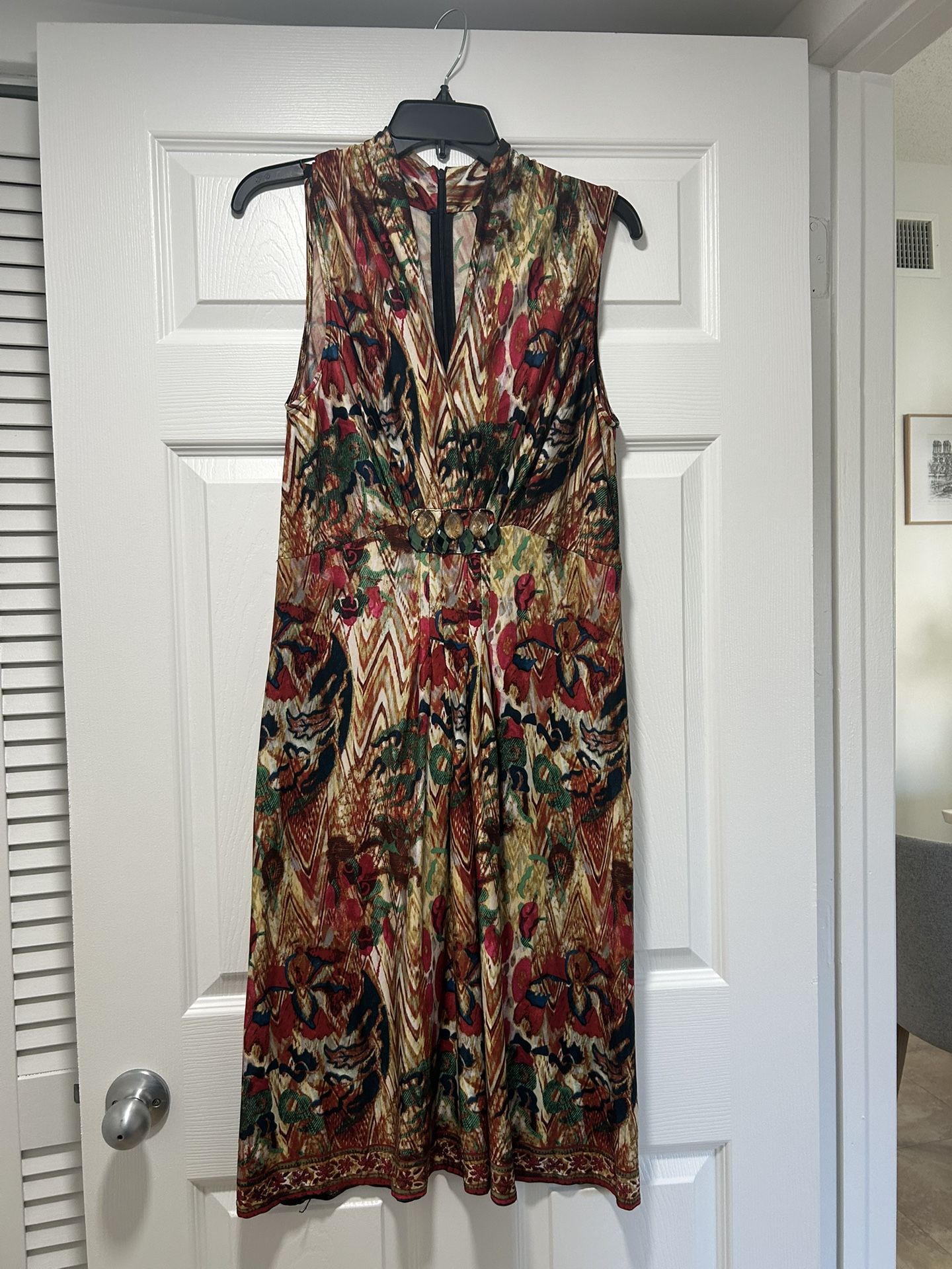 Alberto Makali vintage dress, multicolored floral