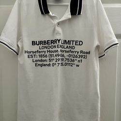Burberry Polo Boys Size 8Y  $65