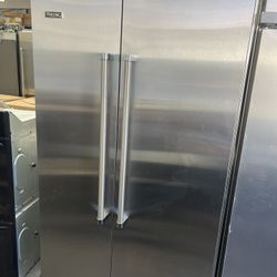 New Viking 42” Built In side By Side Refrigerator 2025 Model. 