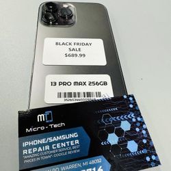 Black Friday Sale Unlocked iPhone 13 Pro Max 256gb 