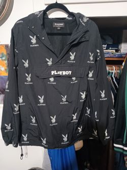 Playboy Pull Over Jacket Size Medium 