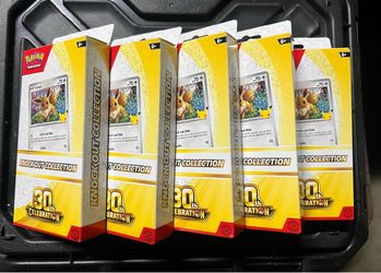 Pokemon 30th Celebration KnockOut Collection (x5)