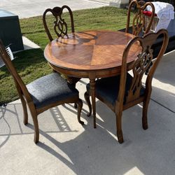 Antique Table & Chairs