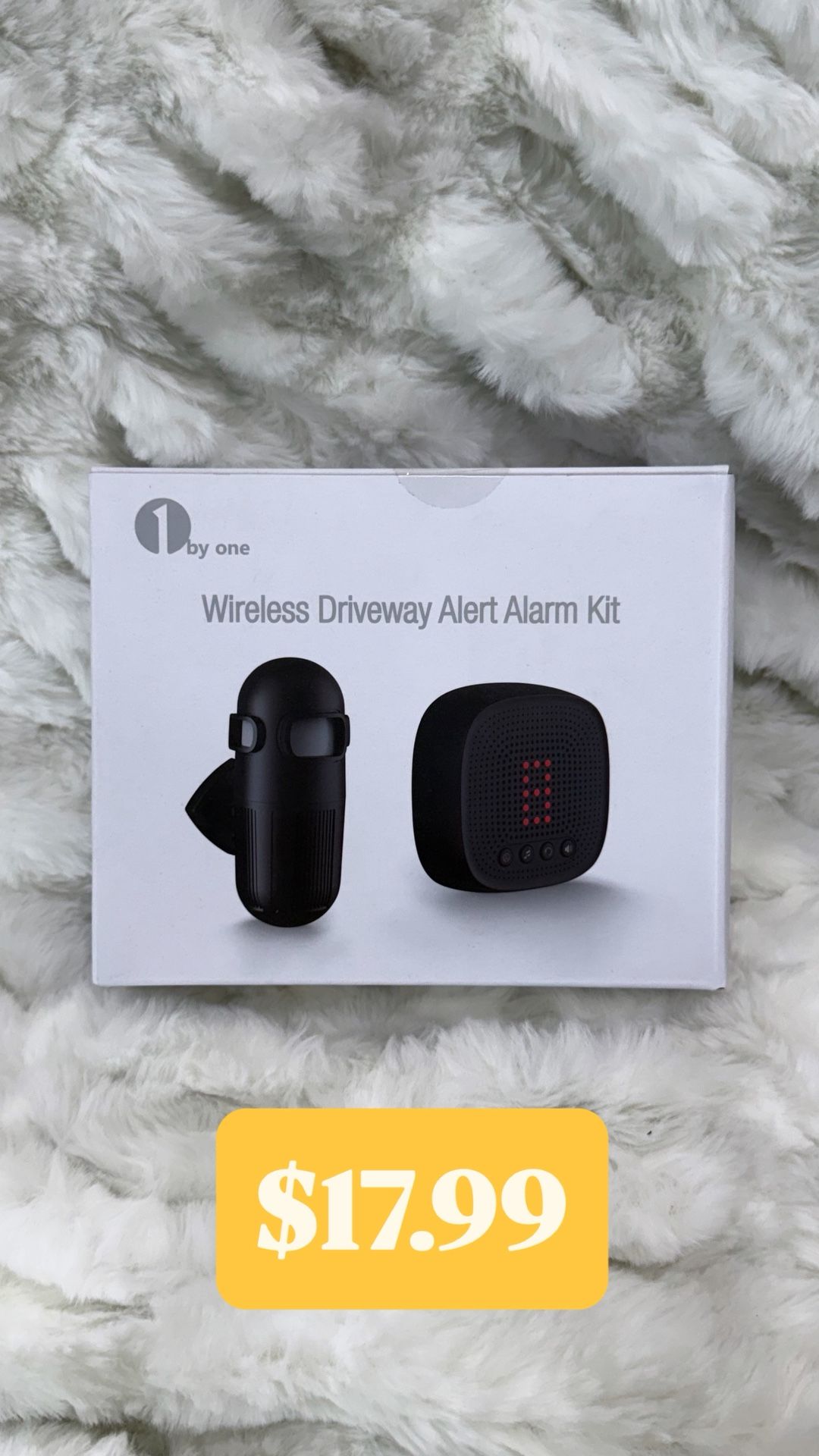 1byone Wireless Driveway Alert Alarm Kit