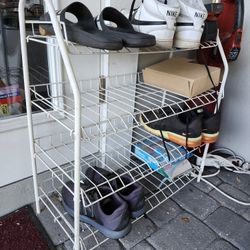 $15 Each Wood Or Metal Shoe Rack