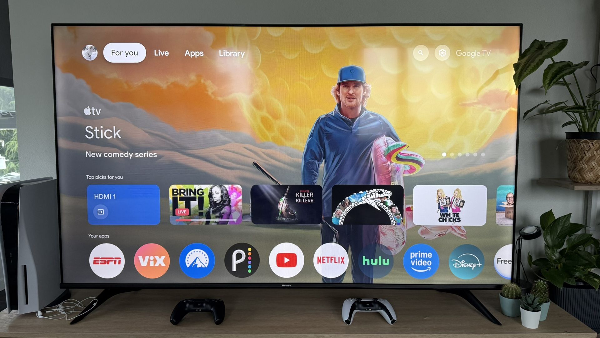 Hisense SmartTV 4K - Google TV A6 UHD 65”