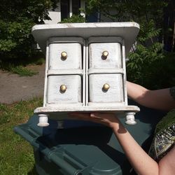 Vintage 4 Drawer Storage Cabinet