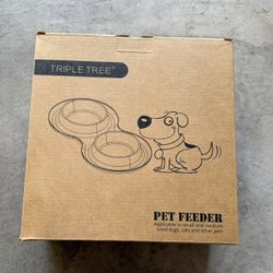 Brand New Double Dog Cat bowl, Pet feeder
