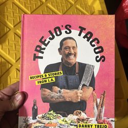 Trejos tacos cook book with Danny Trejo