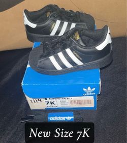 Adidas Superstar Kids Sneakers Size 7K