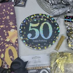 Man 50 Birthday Party Decorations 