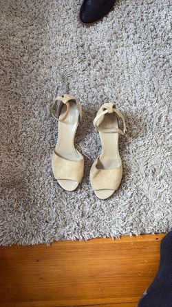 Suede Heels Made In Italy