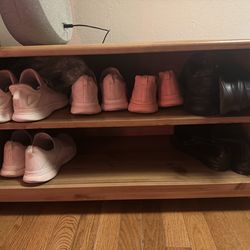 IKEA Wooden Shoe Rack 2 Tier