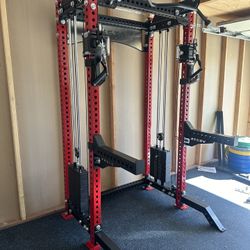 Vesta Fitness PRO SERIES 2-1 Ultimate Half Rack Functional Trainer/Gym Equipment/ Home Gym/ Fitness/ FREE DELIVERY 🚚 
