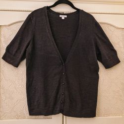 Caslon black Short sleeve Cardigan