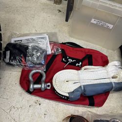Jeep Warn Winch Recovery Kit