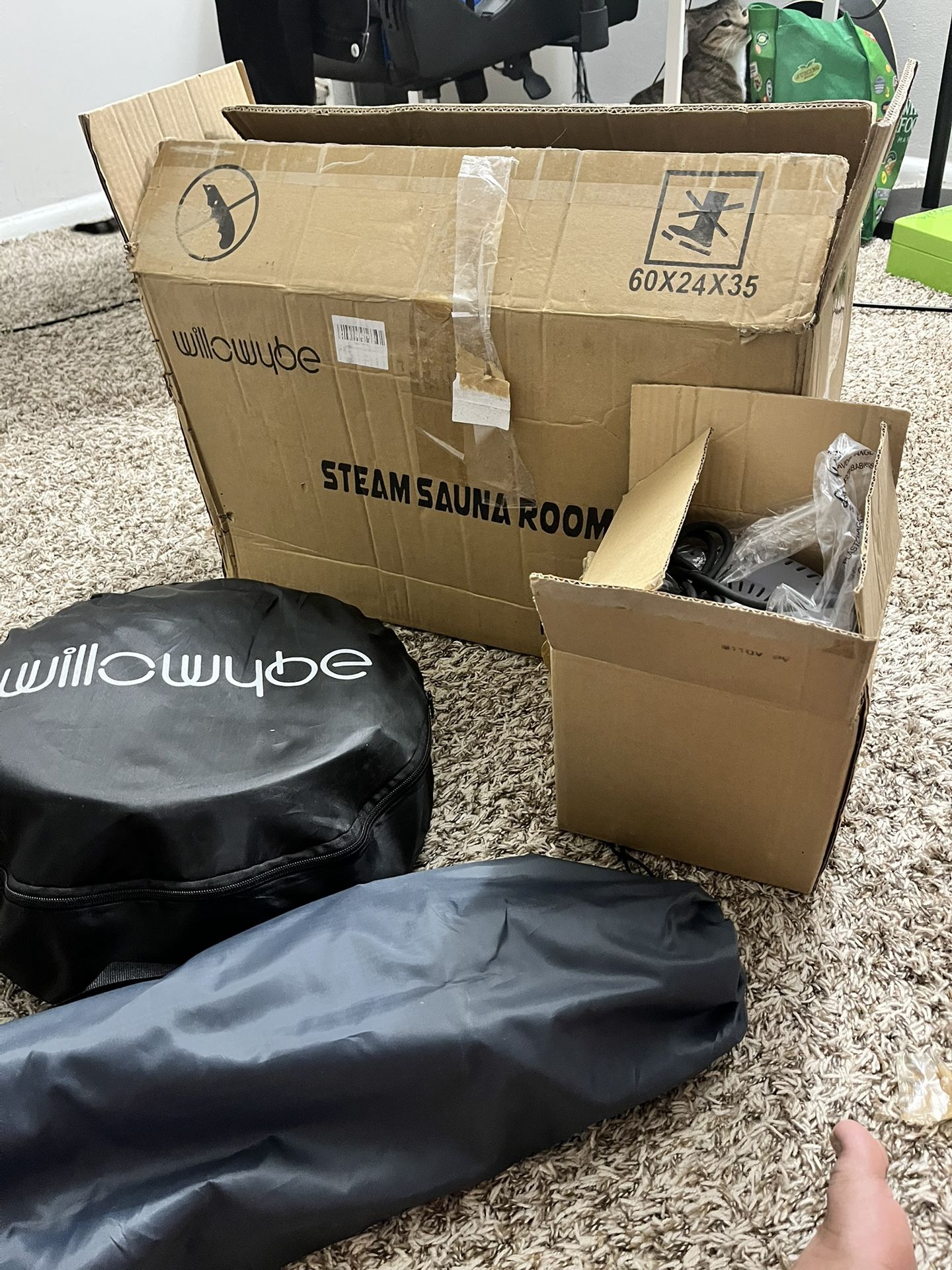 BRAND NEW AT HOME SAUNA FROM AMAZON