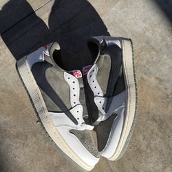 Travis Scott Reverse Olive AJ1 Low 