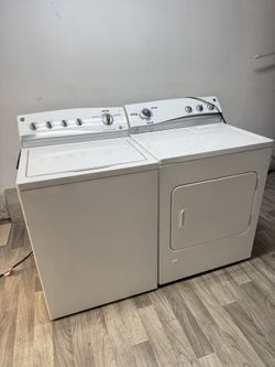 Kenmore washer and gas dryer