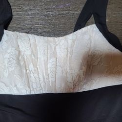 SZ LG LACE TOP DRESS