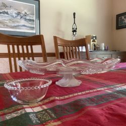 Serving Platter With Bowl