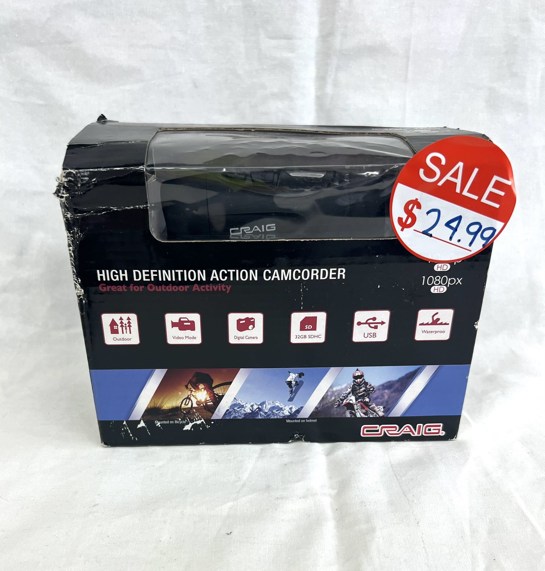 CRAIG CAMCORDER CCR9024 1080p High Definition