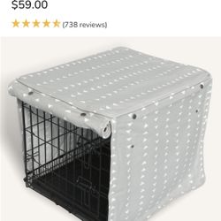 Crate Cover, 36x24 in crate, Molly Mutt Brand, Dog