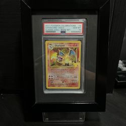 PSA 10 GEM MINT 2021 Celebrations Holo Charizard Pokémon Card 