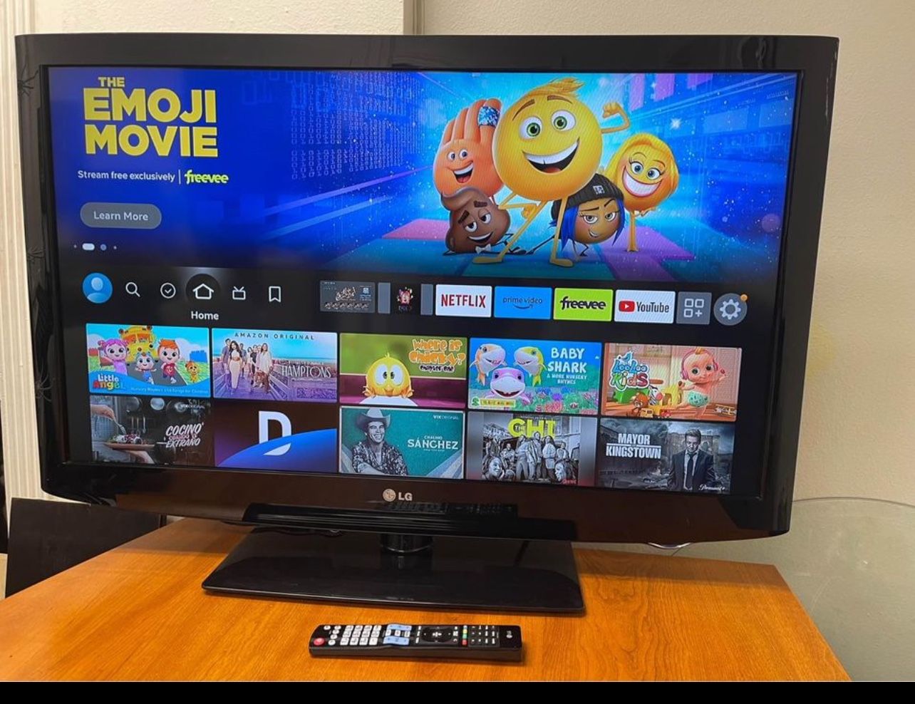 LG TV HD 42” - Great like New 42LD340H 1080 With New firestick and remote control  