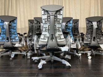 *FREE DELIVERY* NEW HERMAN MILLER EMBODY CHAIRS - ALL COLORS AVAILABLE