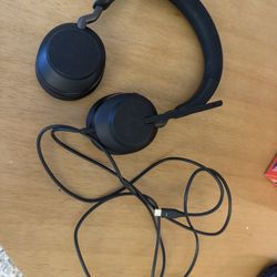 Jabra Headphones With Adjustable Mic
