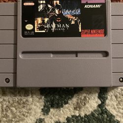 Batman Returns Super Nintendo 