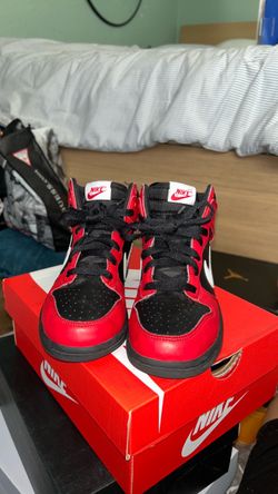 NIKE  High Red Black Sneakers kids