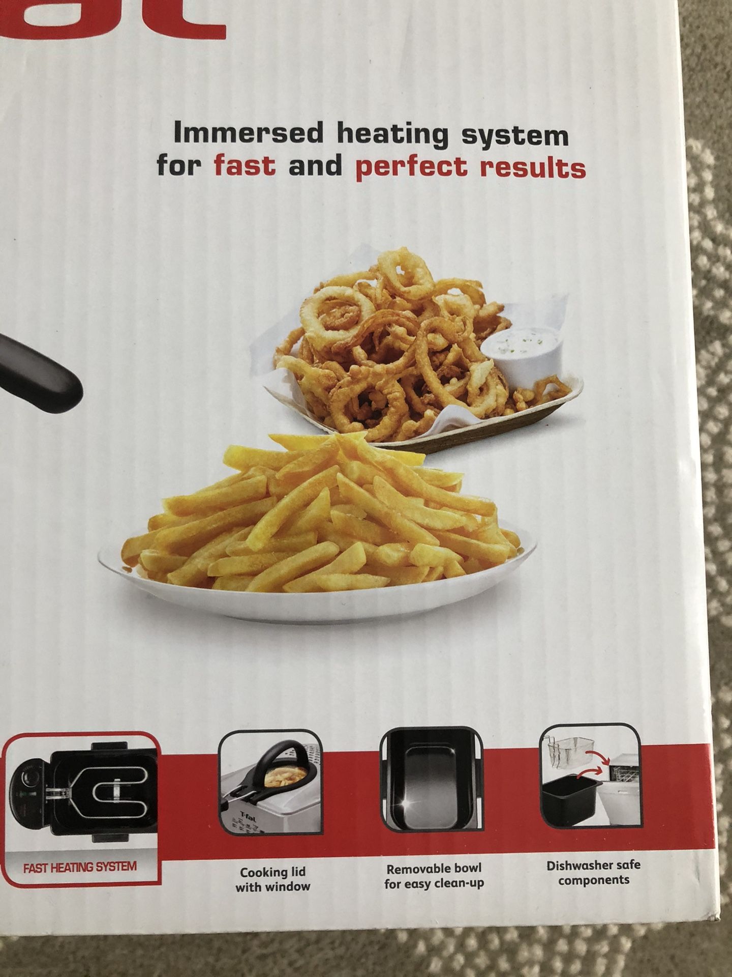 TFal EasyPro Enamel Home Deep Fryer 3Liter Fried Food Electric Cooker for Sale in MENTOR ON