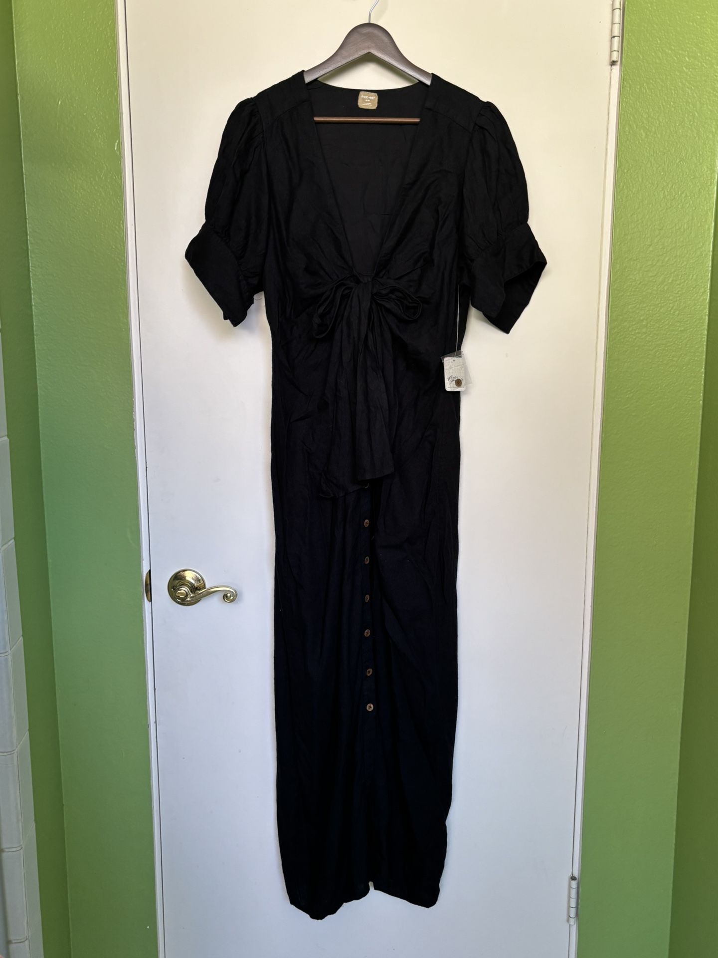 Free People Black Cocktail Dress Size Medium