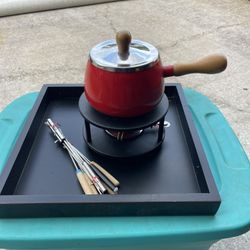 Retro 70’s Style Fondu Set