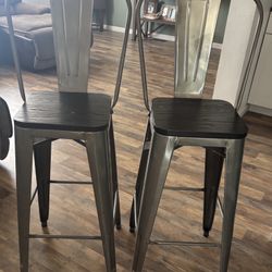 Galvanized Bar Stools