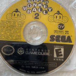 Super Monkey Ball 2 Nintendo GameCube NGC 2002 Video Game Sega DISC ONLY