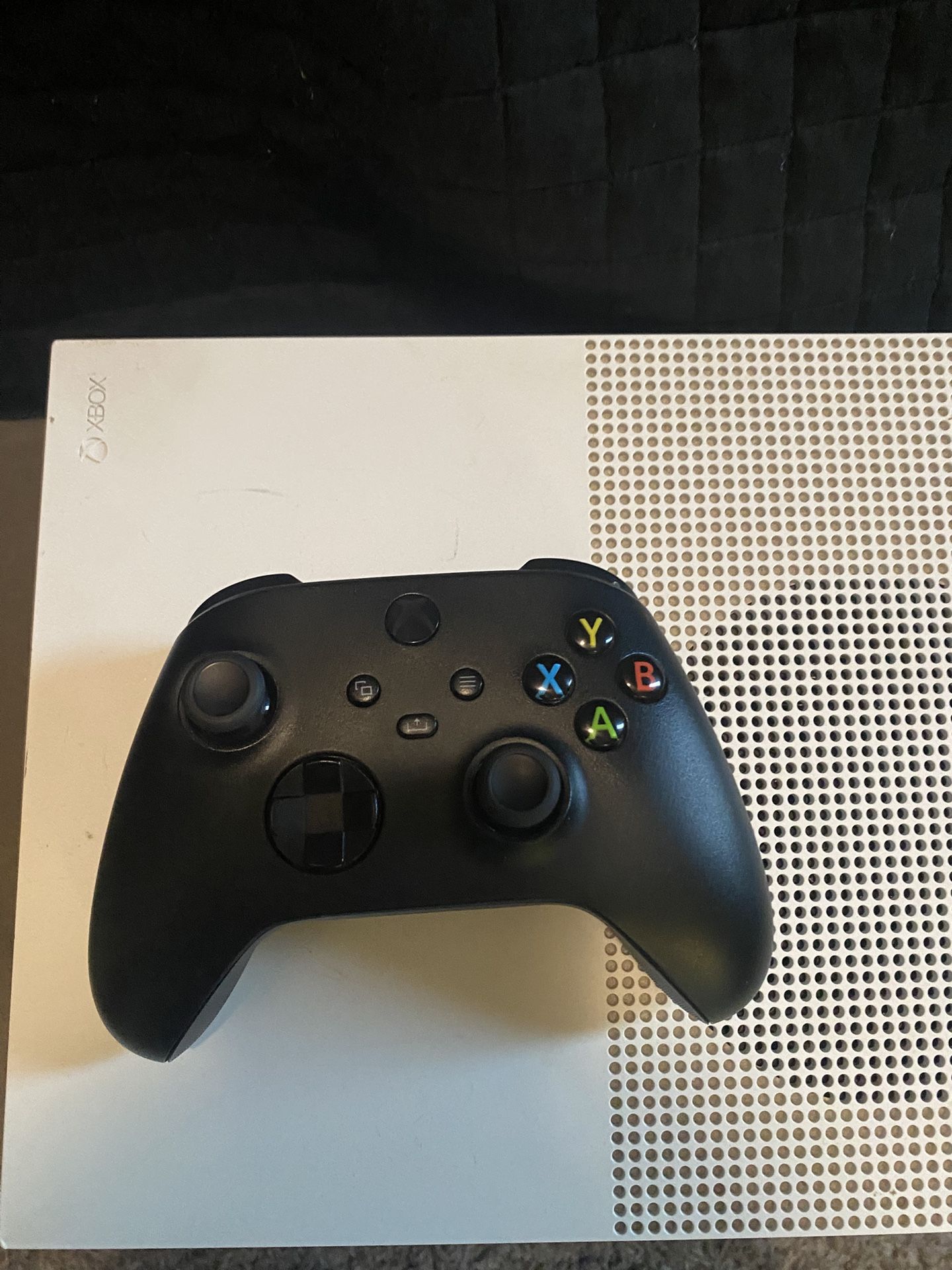 XBOX One S W/ Carbon Black Remote