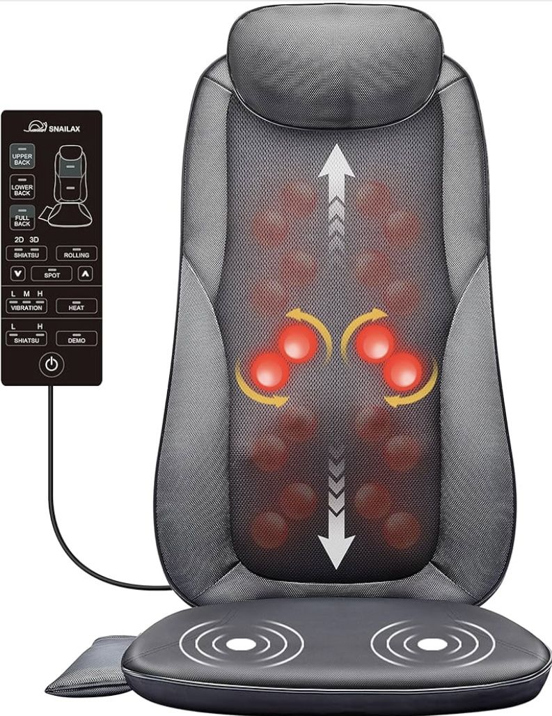 Brand New - Snailax Shiatsu Pad with Heat