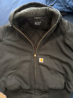Carhartt Black Active Jacket Size Medium