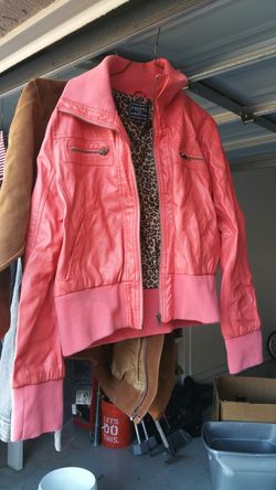 WOMEN'S FAUX LEATHER JACKET