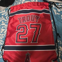 Mike Trout ANGELES  baseball Bag