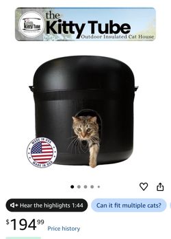 Outdoor Cat Shelter Insulated