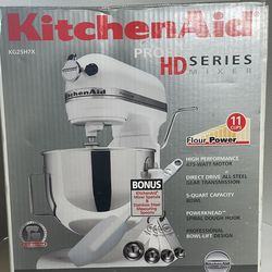 KitchenAid Professional HD Series 5-Quart Bowl-Lift Stand Mixer (Model KG25H7X)
