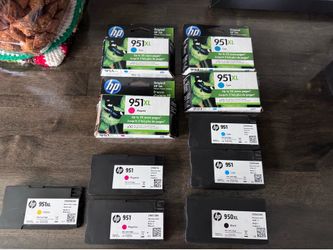 HP ink cartridges 950 951