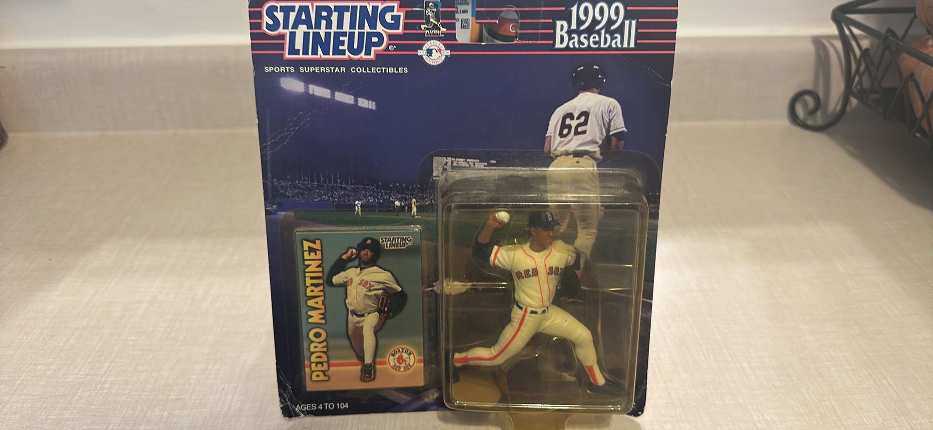 Unopened Pedro Martinez Action Figure And Card 1999